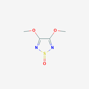 3,4-DIMETHOXY-1,2,5-THIADIAZOLE 1-OXIDE structure, CAS 78441-23-3