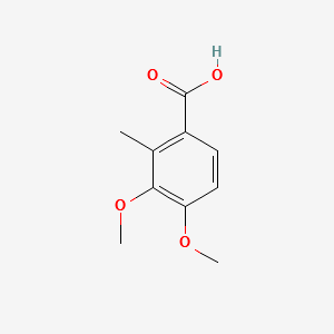 3,4-DIMETHOXY-2-METHYLBENZOIC ACID structure, CAS 5722-94-1