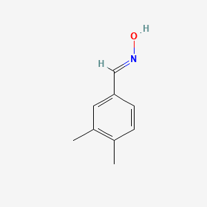 3,4-DIMETHYLBENZALDEHYDE OXIME structure, CAS 175277-35-7