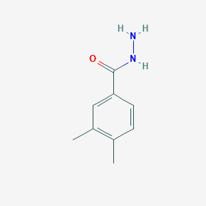 3,4-DIMETHYLBENZOHYDRAZIDE structure, CAS 42596-61-2