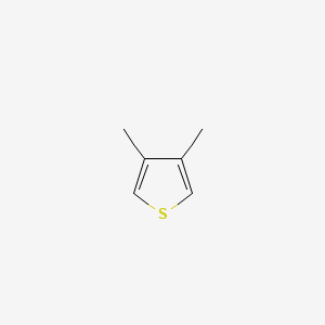 3,4-DIMETHYLTHIOPHENE structure, CAS 632-15-5