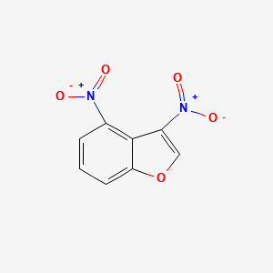 3,4-DINITROBENZOFURAN structure, CAS 69227-66-3