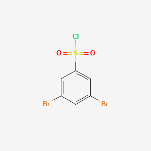 3,5-DIBROMOBENZENE-1-SULFONYL CHLORIDE structure, CAS 39213-20-2