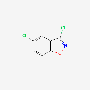 3,5-DICHLOROBENZO[D]ISOXAZOLE structure, CAS 16263-53-9