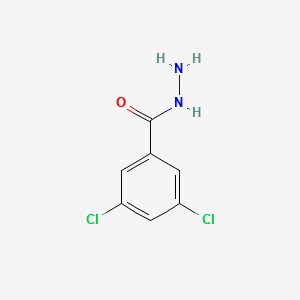 3,5-DICHLOROBENZOHYDRAZIDE structure, CAS 62899-78-9