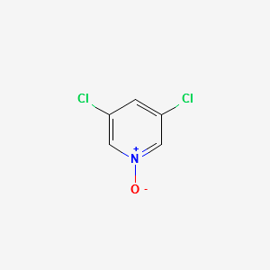 3,5-DICHLOROPYRIDINE 1-OXIDE structure, CAS 15177-57-8