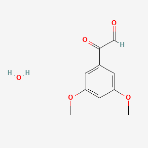 3,5-DIMETHOXYPHENYLGLYOXAL HYDRATE structure, CAS 188199-78-2
