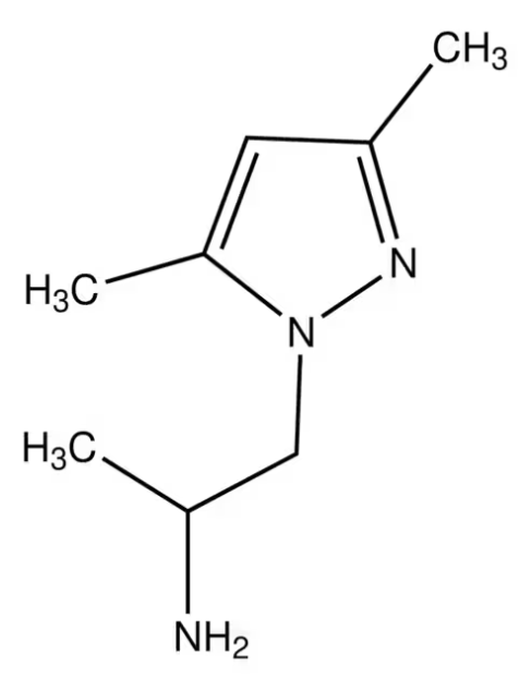 3,5-DIMETHYL-1-(2-METHYLBENZYL)-1H-PYRAZOL-4-AMINE structure, CAS 514801-09-3