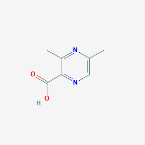 3,5-DIMETHYLPYRAZINE-2-CARBOXYLIC ACID structure, CAS 946493-27-2