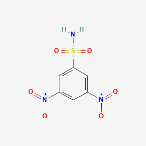 3,5-DINITROBENZENESULFONAMIDE structure, CAS 50825-96-2