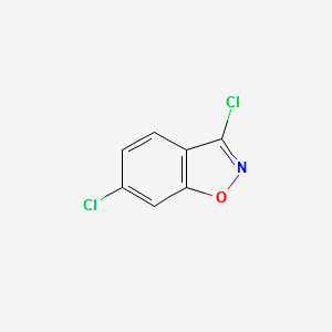 3,6-DICHLOROBENZO[D]ISOXAZOLE structure, CAS 16263-54-0