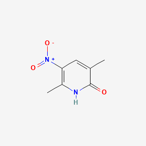3,6-DIMETHYL-5-NITROPYRIDIN-2-OL structure, CAS 57179-69-8