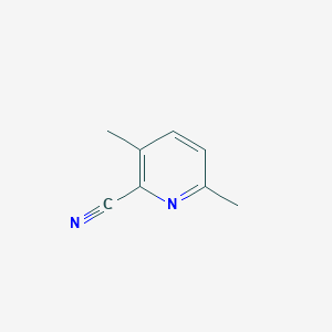3,6-DIMETHYLPICOLINONITRILE structure, CAS 68164-77-2