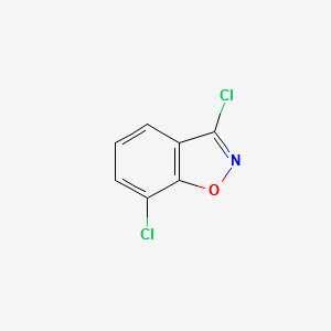 3,7-DICHLOROBENZO[D]ISOXAZOLE structure, CAS 16263-55-1