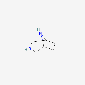 3,8-DIAZABICYCLO[3.2.1]OCTANE structure, CAS 280-06-8