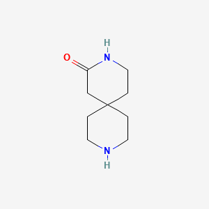 3,9-DIAZASPIRO[5.5]UNDECAN-2-ONE structure, CAS 867006-20-0