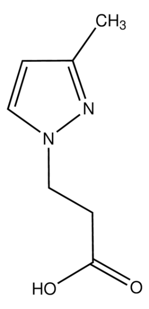 3-((1H-PYRAZOL-1-YL)METHYL)BENZOIC ACID structure, CAS 562803-68-3