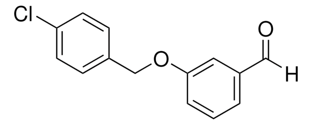 3-((3-CHLOROBENZYL)OXY)BENZALDEHYDE structure, CAS 168084-95-5