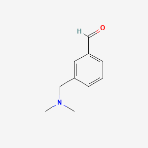 3-((DIMETHYLAMINO)METHYL)BENZALDEHYDE structure, CAS 80708-77-6