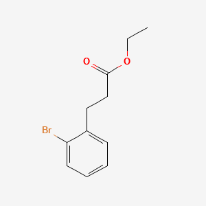 3-(2-BROMOPHENYL)PROPIONIC ACID ETHYL ESTER structure, CAS 135613-33-1
