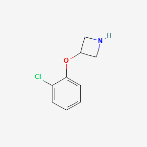 3-(2-CHLOROPHENOXY)AZETIDINE structure, CAS 954222-94-7