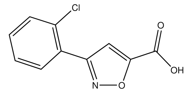 3-(2-CHLOROPHENYL)ISOXAZOLE-5-CARBOXYLIC ACID structure, CAS 338982-12-0