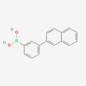 3-(2-NAPHTHYL)PHENYLBORONIC ACID structure, CAS 870774-29-1