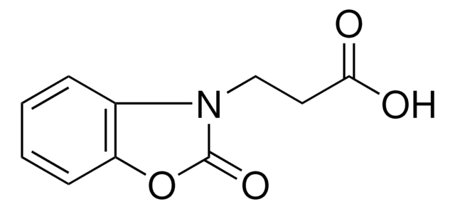 3-(2-OXOBENZO[D]OXAZOL-3(2H)-YL)PROPANOIC ACID structure, CAS 13610-59-8