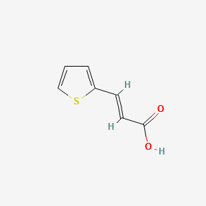 3-(2-THIENYL)ACRYLIC ACID structure, CAS 15690-25-2