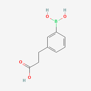 3-(3-BORONOPHENYL)PROPANOIC ACID structure, CAS 693803-17-7