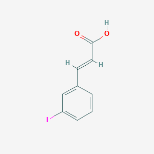 3-(3-IODOPHENYL)ACRYLIC ACID structure, CAS 41070-12-6