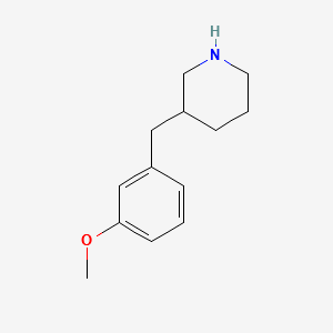 3-(3-METHOXYBENZYL)PIPERIDINE structure, CAS 766487-11-0