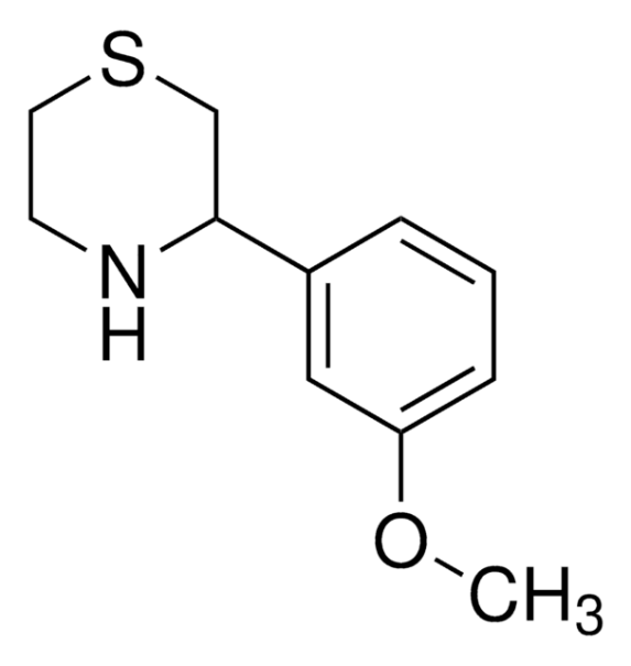 3-(3-METHOXYPHENYL)THIOMORPHOLINE structure, CAS 914349-59-0