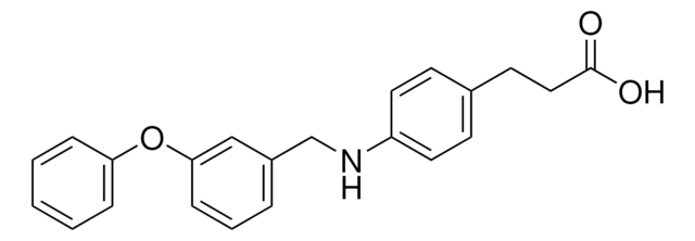 3-(4-((3-PHENOXYBENZYL)AMINO)PHENYL)PROPANOIC ACID structure, CAS 885101-89-3