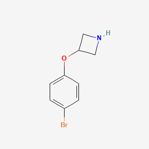 3-(4-BROMOPHENOXY)AZETIDINE structure, CAS 954224-25-0