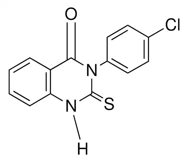 3-(4-CHLOROPHENYL)-2-MERCAPTOQUINAZOLIN-4(3H)-ONE structure, CAS 1028-40-6