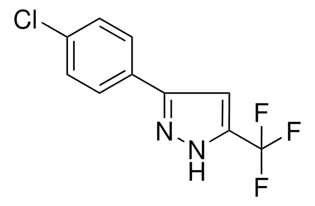 3-(4-CHLOROPHENYL)-5-(TRIFLUOROMETHYL)-1H-PYRAZOLE structure, CAS 142623-90-3
