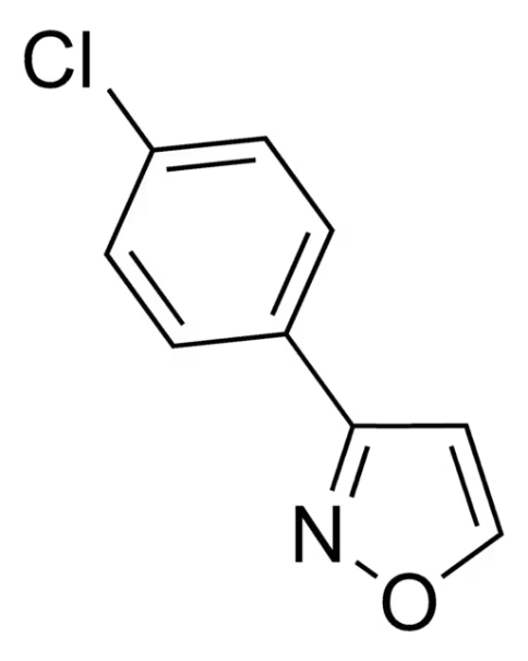 3-(4-CHLOROPHENYL)ISOXAZOLE structure, CAS 31301-39-0