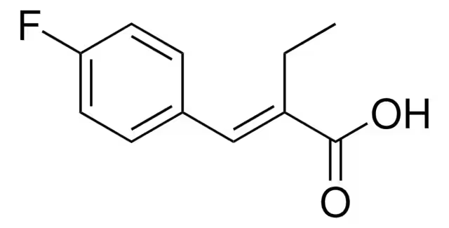 3-(4-FLUOROPHENYL)-2-(THIOPHEN-2-YL)ACRYLIC ACID structure, CAS 104314-04-7