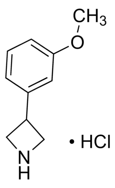 3-(4-METHOXYPHENYL)AZETIDINE structure, CAS 7215-07-8