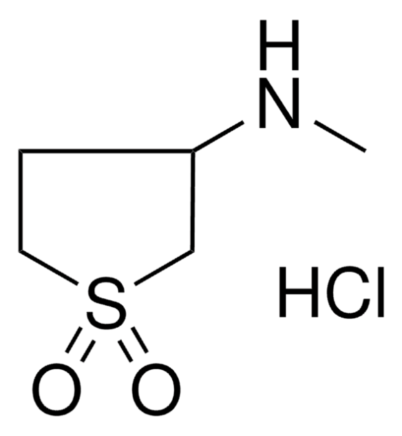 3-(AMINOMETHYL)TETRAHYDROTHIOPHENE 1,1-DIOXIDE HYDROCHLORIDE structure, CAS 53287-53-9