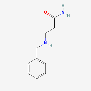 3-(BENZYLAMINO)PROPANAMIDE structure, CAS 16490-80-5