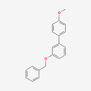 3-(BENZYLOXY)-4'-METHOXY-1,1'-BIPHENYL structure, CAS 132470-28-1