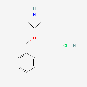 3-(BENZYLOXY)AZETIDINE HYDROCHLORIDE structure, CAS 897019-59-9