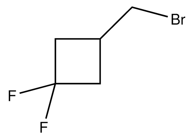 3-(BROMOMETHYL)-1,1-DIFLUOROCYCLOBUTANE structure, CAS 1252934-30-7