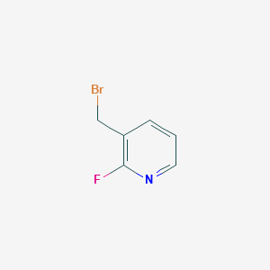 3-(BROMOMETHYL)-2-FLUOROPYRIDINE structure, CAS 30412-42-1
