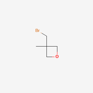 3-(BROMOMETHYL)-3-METHYLOXETANE structure, CAS 78385-26-9