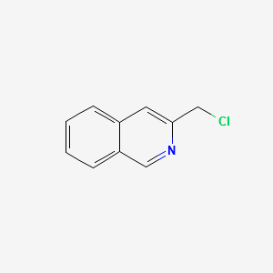 3-(CHLOROMETHYL)ISOQUINOLINE structure, CAS 147937-36-8