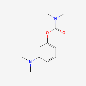 3-(DIMETHYLAMINO)PHENYL DIMETHYLCARBAMATE structure, CAS 16088-19-0