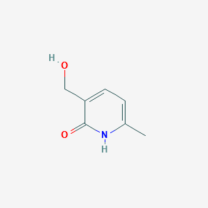 3-(HYDROXYMETHYL)-6-METHYLPYRIDIN-2(1H)-ONE structure, CAS 374706-74-8